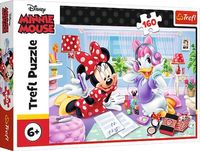 ND17_PU-8556 Puzzle 160el Dzień z przyjaciółką Disney Minnie 15373 Trefl