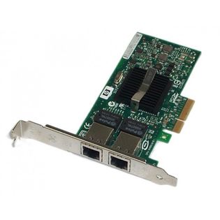 HP, Karta Rozszerzeń PCI-E ProLiant NC360T 2x RJ45 1Gb - 412648-B21