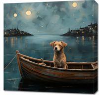 Obraz 70x70cm Przygoda o Północy