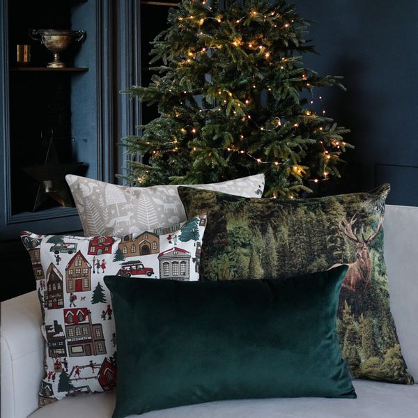 Bieżnik gobelinowy  LAS i JELEŃ 260CM zdjęcie 3