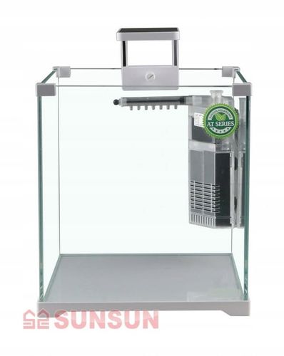 Krewetkarium 15L Akwarium Kostka GOTOWY ZESTAW Lampa LED Filtr na Arena.pl