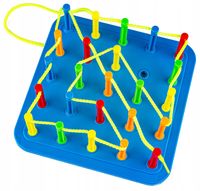 Edukacyjna Gra Zręcznościowa - Zawiąż Linę Nawlec Nitkę