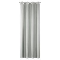 Zasłona na przelotkach o matowym wykończeniu RITA 140X250 stalowa