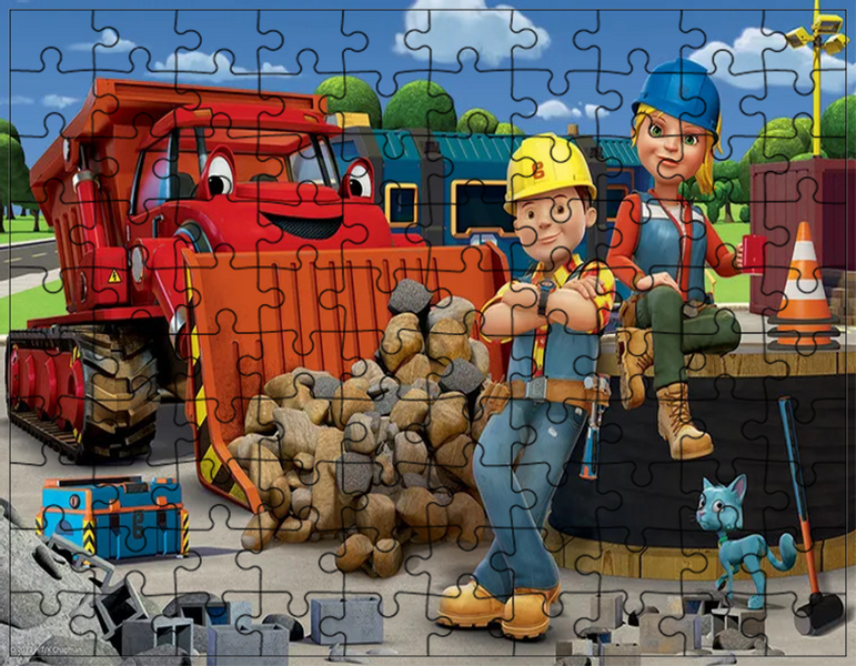 Puzzle Bob Budowniczy zdjęcie 1