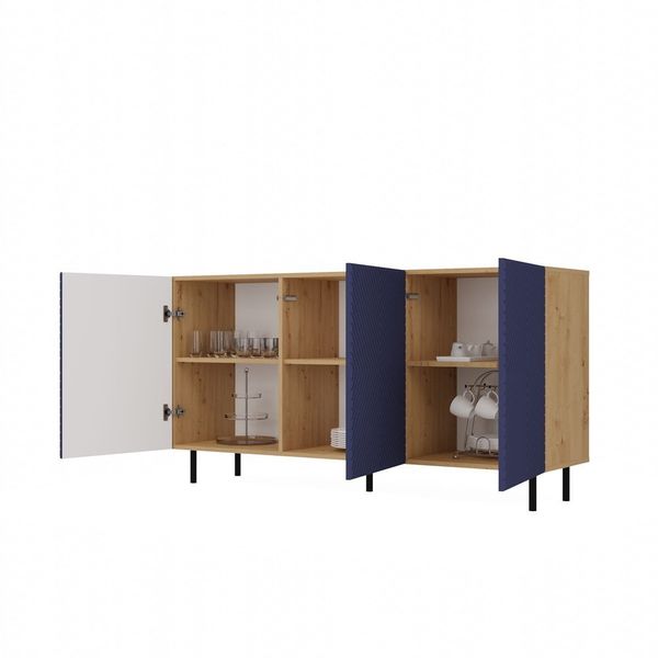 Komoda KAMA 3D/K ARISAN GRANAT zdjęcie 3