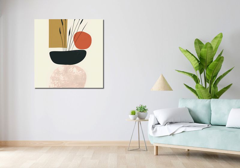 Obraz 90x90cm Formy Natury zdjęcie 2