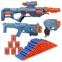 PISTOLET NERF Snajperka ELITE EAGLEPOINT 2X PISTOLETY DODATKI CELE STRZAŁKI