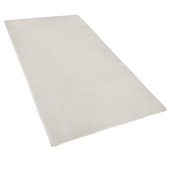 Dywan wełniany 80 x 150 cm złamana biel ERZIN