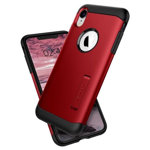 SPIGEN SLIM ARMOR IPHONE XR MERLOT RED na Arena.pl