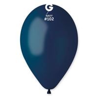Balony pastelowe granatowy navy #102, 30 cm 100 szt.