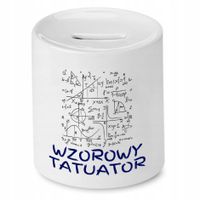 Dla Tatuażysty Prezent Skarbonka Wzorowy Tatuator Z Nadrukiem Ze Zdjęciem