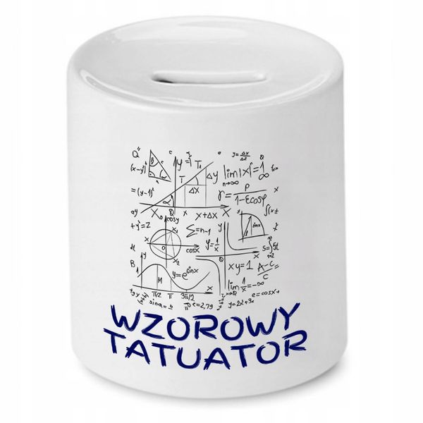 Dla Tatuażysty Prezent Skarbonka Wzorowy Tatuator Z Nadrukiem Ze Zdjęciem zdjęcie 1