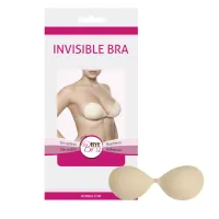 bye bra invisible bra model miseczka b nude - samonośny biustonosz