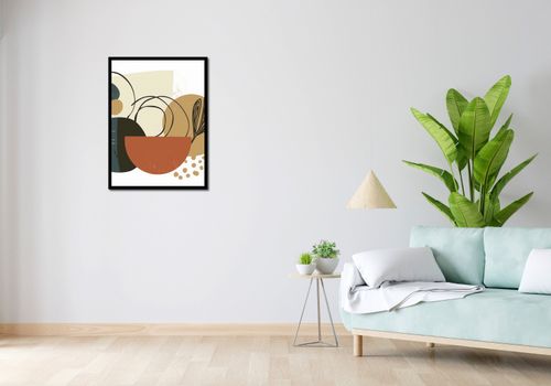 Plakat 60x80cm Kolaż Roślin na Arena.pl
