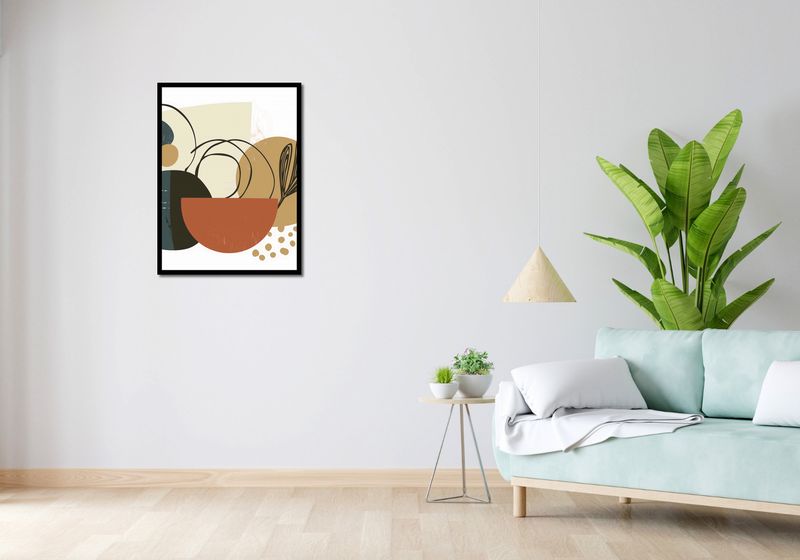 Plakat 60x80cm Kolaż Roślin zdjęcie 4