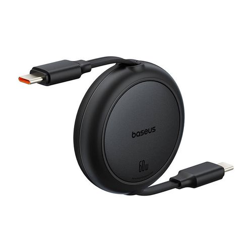 kabel usb baseus free2pull mini usb-c do usb-c, 60w, 1, (czarny) na Arena.pl