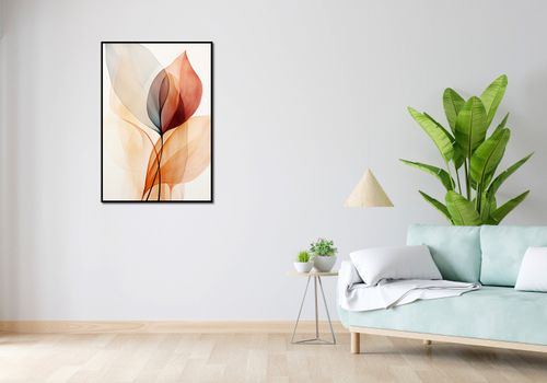 Plakat 68x98cm Eteryczne Liście na Arena.pl