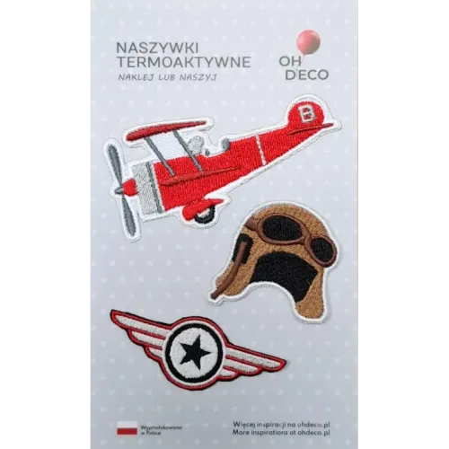 Łatka aplikacja  Plane - 3 szt. na Arena.pl