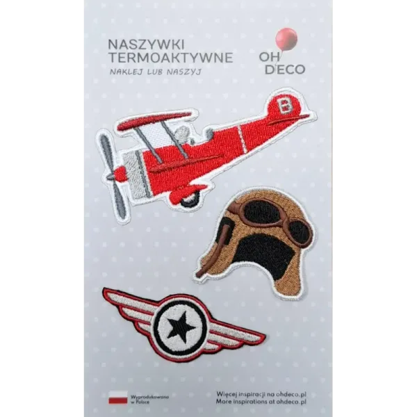 Łatka aplikacja  Plane - 3 szt. zdjęcie 2