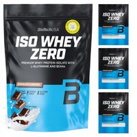BIOTECH USA ISO WHEY ZERO 500g BIAŁKO IZOLAT WPI NA MASE + GRATIS!