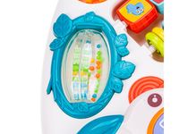 DLA NAJMŁODSZYCH STOLIK Z ZJEŻDŻALNIĄ  GRZECHOTKĄ I MELODIĄ