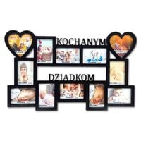 Multirama ramka na zdjęcia z napisem Kochanym Dziadkom 12 zdjęć 10x15 cm