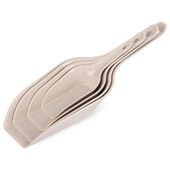 4x Łopatka Kuchenna do Nabierania Produktów Sypkich Plastikowa Łopatki