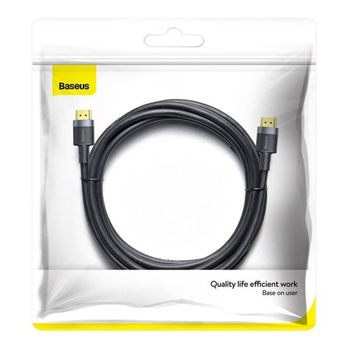 kabel hdmi 2.0 baseus cafule, 4k, 3d, 2m (czarno-szary) na Arena.pl