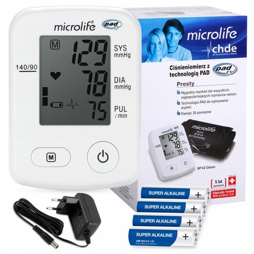 CIŚNIENIOMIERZ NARAMIENNY APARAT DO MIERZENIA CIŚNIENIA ARYTMIA MICROLIFE na Arena.pl
