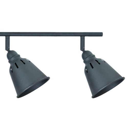 Plafon LAMPA sufitowa FIONA 4 311986 Polux metalowa OPRAWA regulowane retro reflektorki czarne na Arena.pl