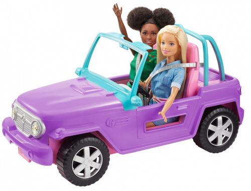 Lalka Barbie Plażowy Jeep na Arena.pl