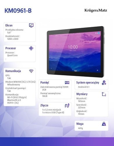 Tablet 9,6 cala Eagle 961 na Arena.pl