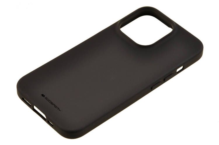 Etui Mercury Goospery Soft Feeling do APPLE iPhone 13 Pro czarny zdjęcie 1