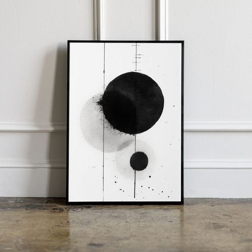Plakat plakaty czarno białe 70x100 cm na Arena.pl