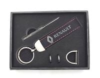 RENAULT BRELOK samochodowy RENAULT BRELOCZEK do kluczy + pudełko na prezent