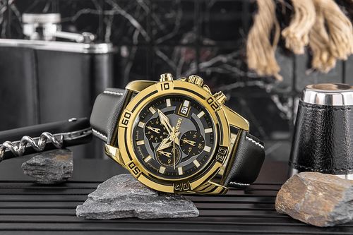 Zegarek Męski Skmei 9156GDBK + BOX na Arena.pl