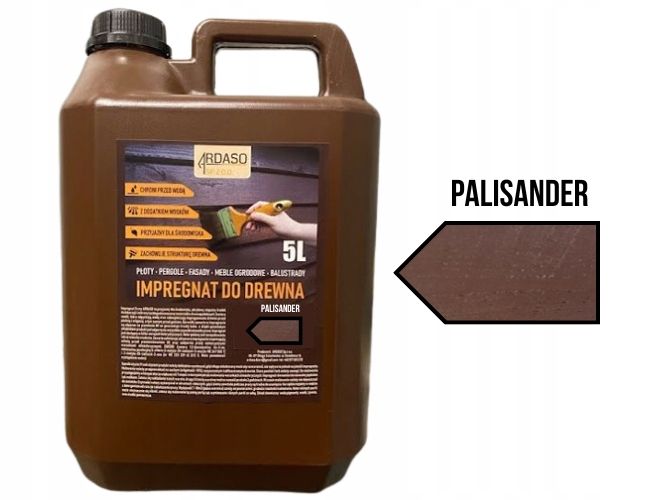 IMPREGNAT farba do drewna PALISANDER 5l zdjęcie 7