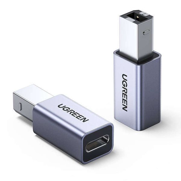 Adapter USB-C na USB-B UGREEN US382 (do drukarki) zdjęcie 1