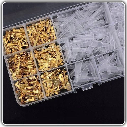 ZACISKARKA PRASKA KONEKTORÓW ZESTAW SAMOCHODOWYCH + 450 SZT KONEKTORÓW na Arena.pl