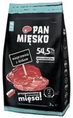 Hipoalergiczna karma dla dużych psów - Pan Mięsko Wieprzowina + Dzik 3kg