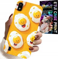 ETUI DO SAMSUNG A10 - SŁODKIE UŚMIECHNIĘTE JAJKA CASE + FOLIA