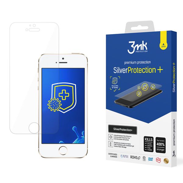 apple iphone 5/5s/se - 3mk silverprotection+ zdjęcie 4