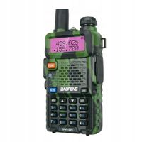 2X BAOFENG UV-5R 5W, camo, krótkofalówka