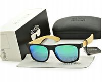 Drewniane Okulary POLARYZACYJNE Przeciwsłoneczne marki ESTILLO + GRATISY