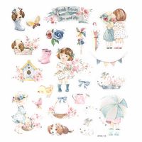 NAKLEJKI Z BROKATEM DPNK-118 DP CRAFT