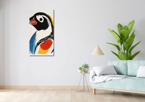 Obraz 50x100cm Portret Ptaka na Arena.pl