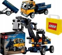 LEGO Technic Ładowarka Samochód Ciężarowy Wywrotka Kiper 2W1 NOWY + TORBA