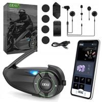 Interkom motocyklowy EJEAS Q8 Mesh 3.0 Wydajna komunikacja 6 osób