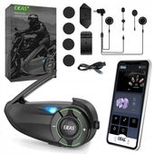 Interkom motocyklowy EJEAS Q8 Mesh 3.0 Wydajna komunikacja 6 osób