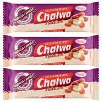 Unitop Chałwa sezamowa z bakaliami 50 g x 3 sztuk
